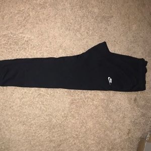 Nike black joggers